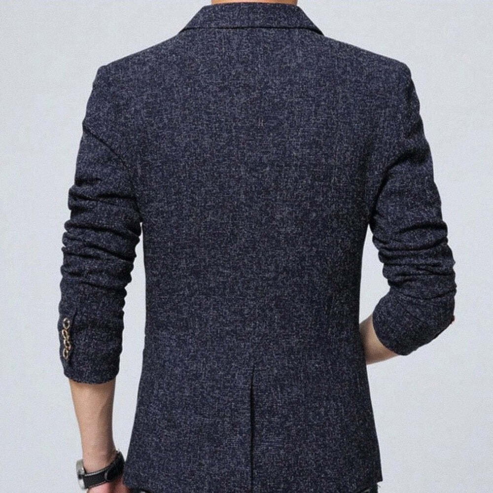 Blazer Masculino Madson Marcanzzi MZ057: versátil e elegante para ambientes profissionais e sociais, garantindo apresentação impecável e impressão duradoura.