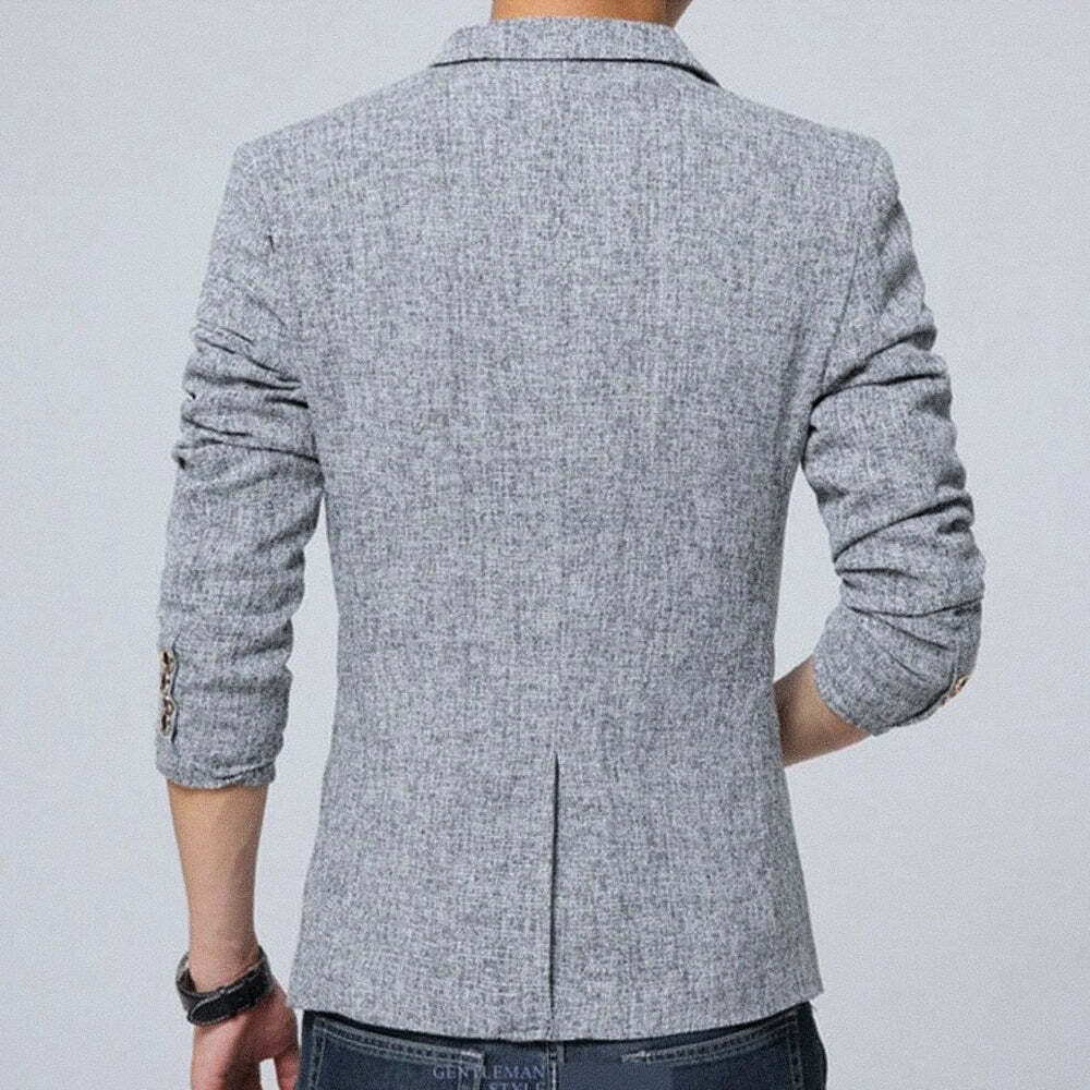 Blazer Masculino Madson Marcanzzi MZ057: versátil e elegante para ambientes profissionais e sociais, garantindo apresentação impecável e impressão duradoura.