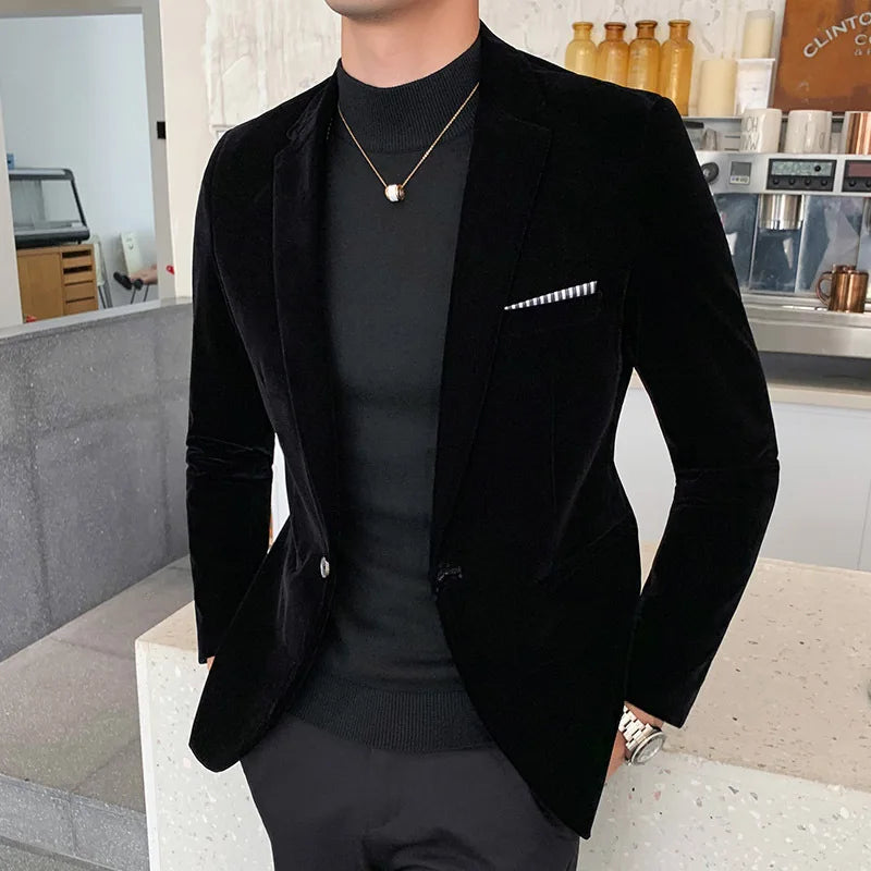 Blazer Masculino Marcanzzi Elegante MZ055 com materiais nobres e design refinado. Sofisticação e conforto para qualquer ocasião.