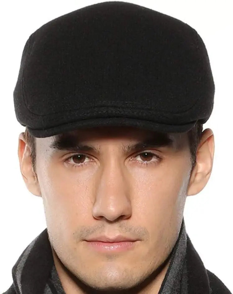 Boina Masculina Ajustável France Marcanzzi MZ267 com design francês, feita com materiais premium, ajuste interno e acabamento sofisticado.