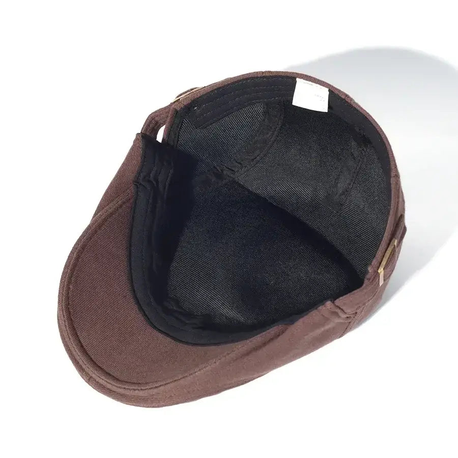 Boina Masculina Italiana Marcanzzi MZ265 em algodão premium com design clássico, caimento confortável e estilo versátil para o dia a dia.