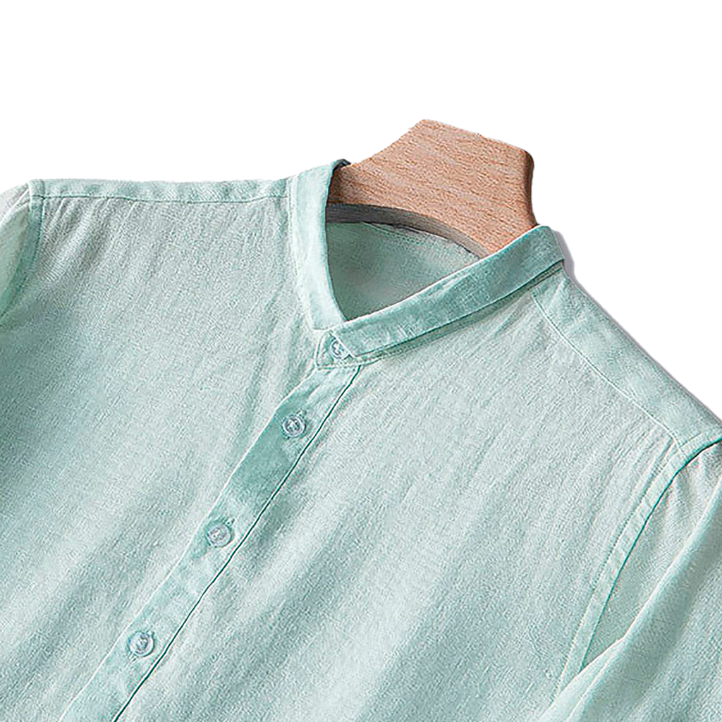 Camisa de Linho Marcanzzi Abravanel MZ563 feita em linho de alta qualidade, leve, fresca e elegante, perfeita para dias quentes com estilo.