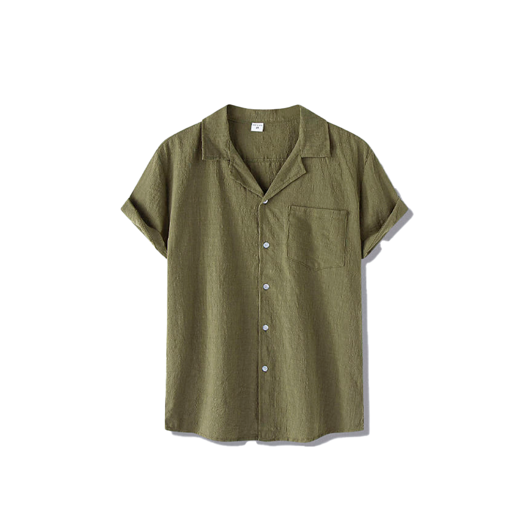 Camisa de Linho Marcanzzi Portofino MZ564 feita em linho de alta qualidade, com design elegante e conforto ideal para um estilo refinado.
