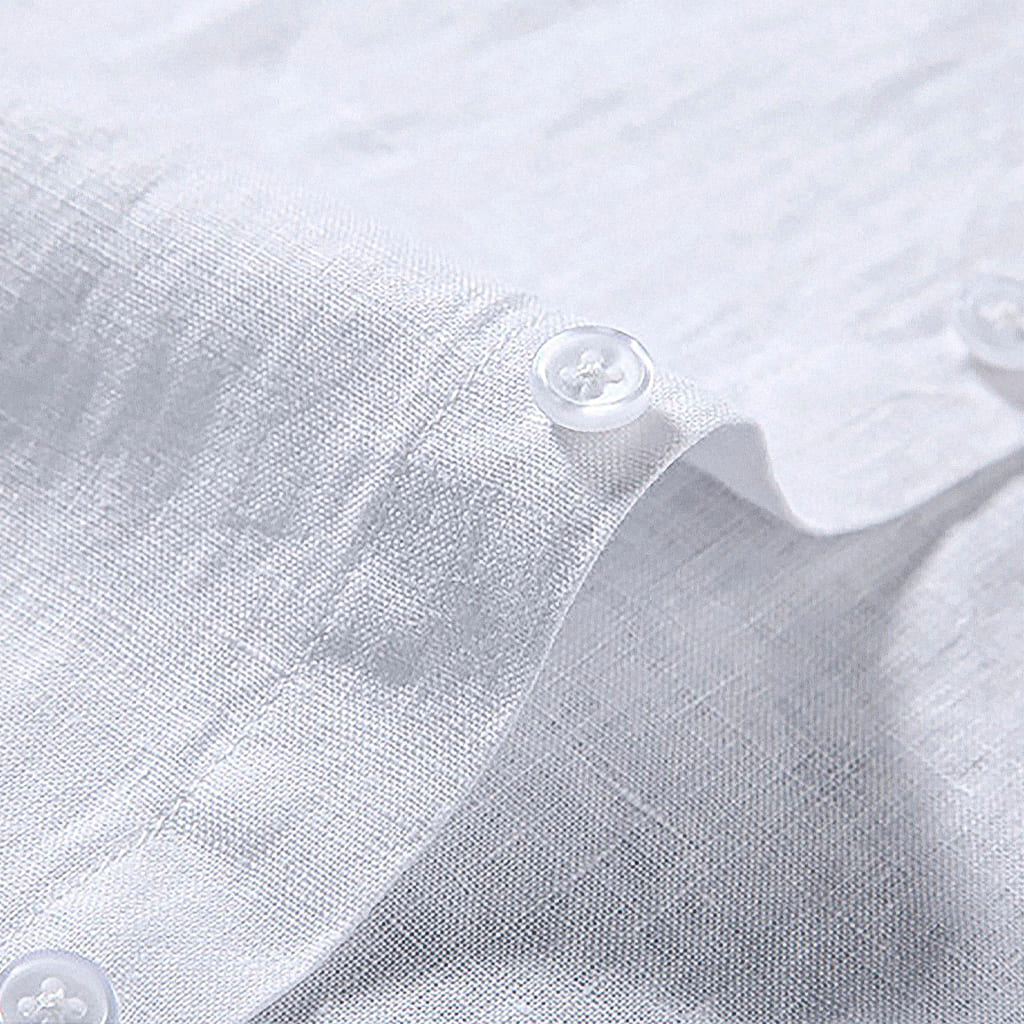 Camisa de Linho Marcanzzi Provence MZ565 confeccionada em linho premium, com toque suave e design elegante inspirado no estilo mediterrâneo.