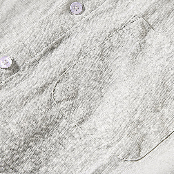 Camisa de Linho Masculina Marcanzzi Premium MZ795 confeccionada em linho nobre, respirável e sofisticada, com caimento clássico e elegante para eventos.