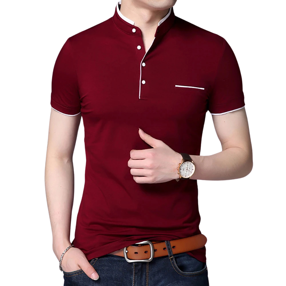 Camisa Polo Masculina Romenzi Beyond RZ079, confeccionada em algodão e poliéster, com toque suave e design versátil para diferentes ocasiões.