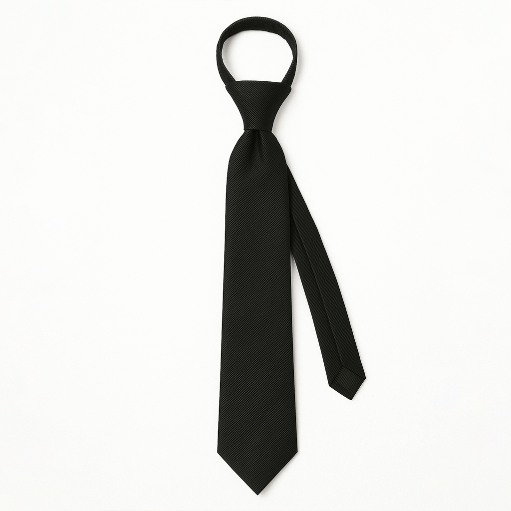 Gravata Clássica 1200 Fios Marcanzzi MZ450 em poliéster de alta densidade com toque acetinado e caimento refinado para elegância e estilo.