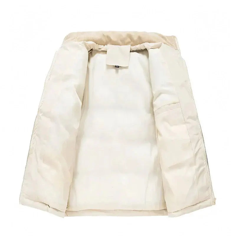 Jaqueta Bobojaco Masculina Forrada em Lã Marcanzzi MZ033: proteção térmica, conforto e elegância. Design moderno, tecido resistente e acabamento refinado.