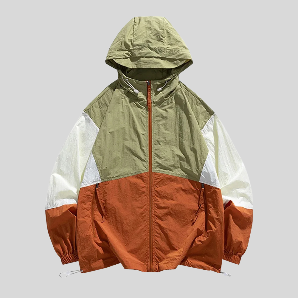 Jaqueta Corta Vento Masculina Marcanzzi MZ237 em design moderno, com proteção contra vento e chuva, leveza e ajuste perfeito para aventuras e uso urbano.