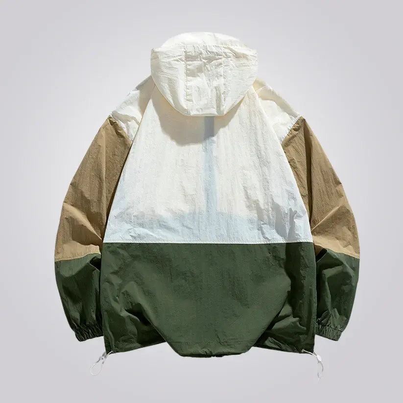 Jaqueta Corta Vento Masculina Marcanzzi MZ237 em design moderno, com proteção contra vento e chuva, leveza e ajuste perfeito para aventuras e uso urbano.