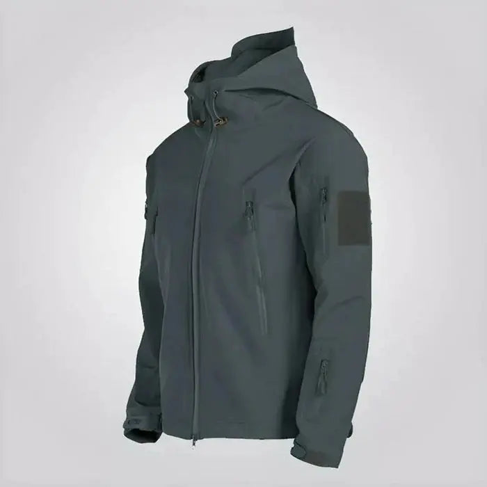 Jaqueta Impermeável Masculina Marcanzzi MZ165 com design moderno, acabamento sofisticado e tecido resistente à chuva para conforto e estilo em qualquer ocasião.