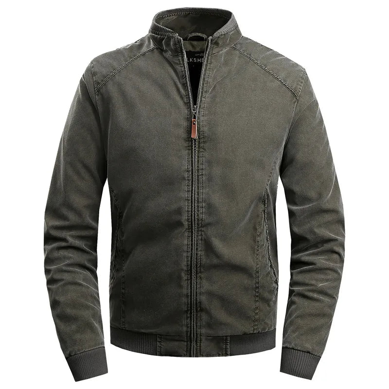 Jaqueta Masculina Acolchoada Marcanzzi MZ035: moderna, confortável, impermeável, respirável, com fechamento em zíper. Ideal para trabalho e lazer.
