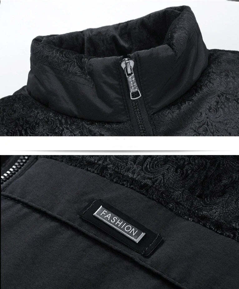 Jaqueta Puffer Masculina Grife Marcanzzi MZ148 em nylon e poliéster à prova d’água, silhueta ajustada, enchimento sintético e design moderno para o inverno.