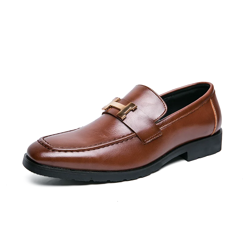Mocassim Masculino de Couro Marcanzzi MZ301: design clássico, couro premium, palmilha acolchoada, solado flexível. Elegância e conforto para qualquer ocasião.