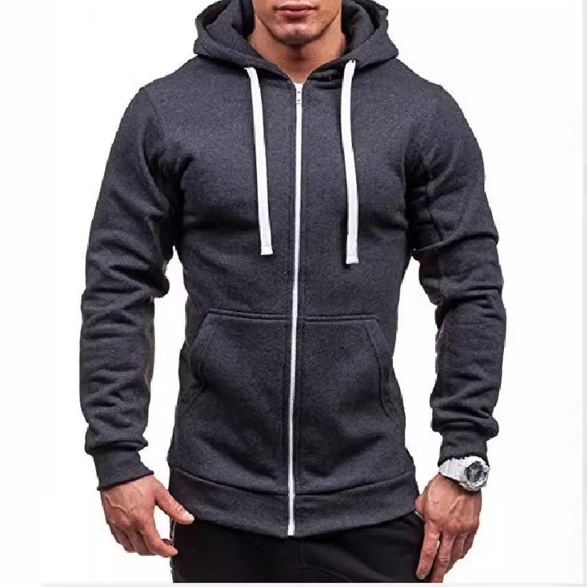 Moletom Masculino Blusão Capuz Marcanzzi Essentials MZ024 com modelagem regular, cordão ajustável e visual moderno para dias frios.