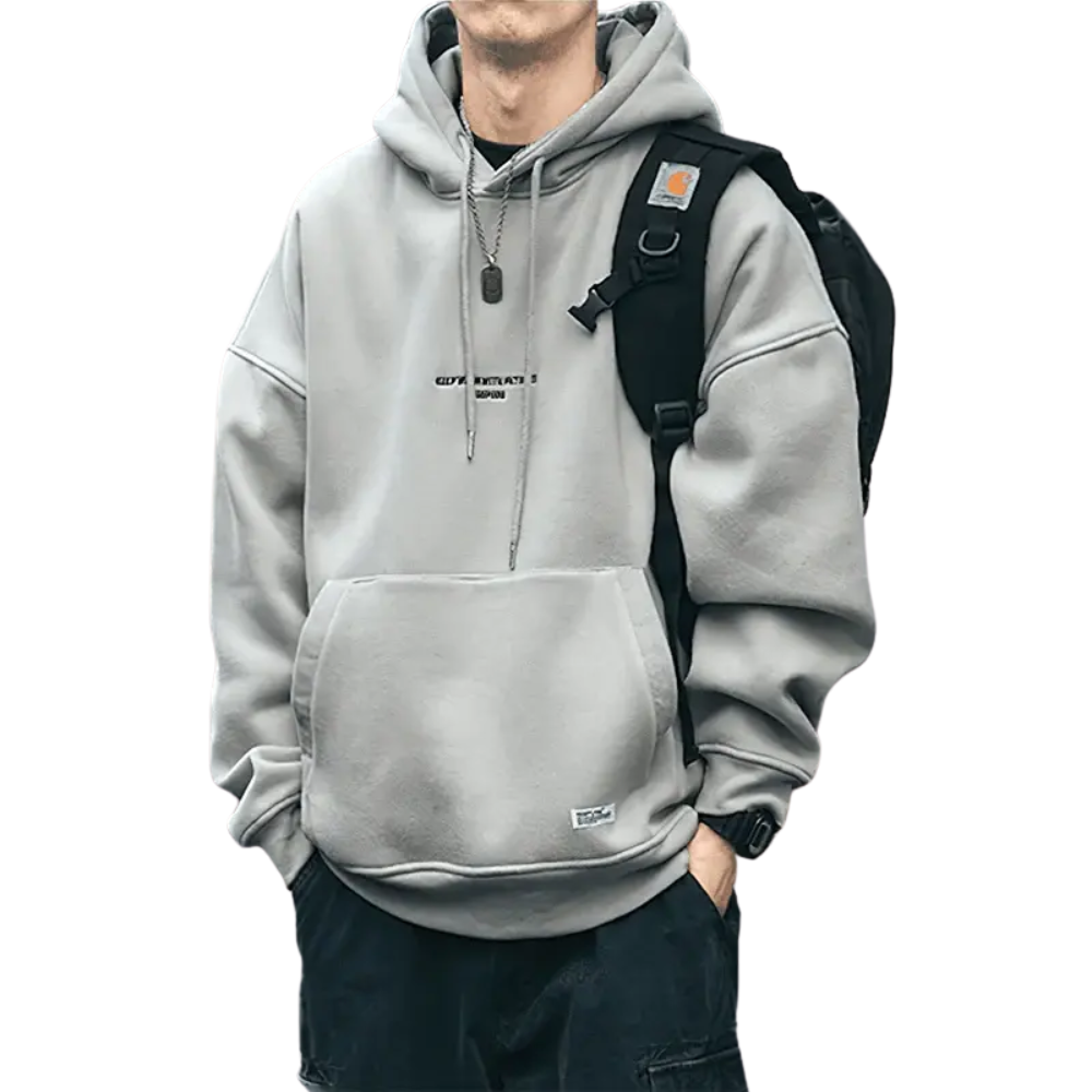 Moletom Masculino Street Marcanzzi MZ023: conforto e atitude com design versátil e acabamento premium. Ideal para o homem moderno que valoriza qualidade.