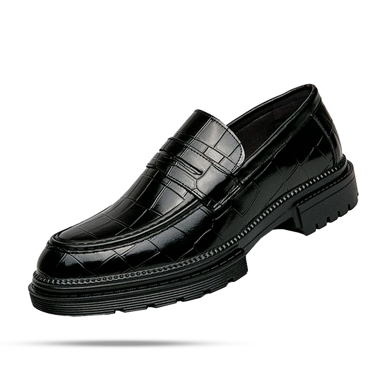 Sapato Masculino Loafer Marcanzzi MZ361 feito em materiais premium, com acabamento impecável e design versátil para elegância em ocasiões formais e casuais.