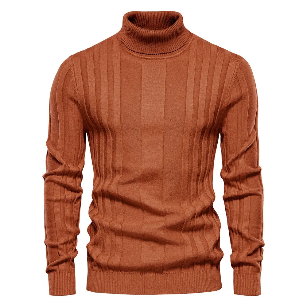 Suéter Masculino Dilam Marcanzzi MZ050: ideal para outono/inverno, mistura de lã e algodão pima, conforto e durabilidade, design casual e sofisticado.