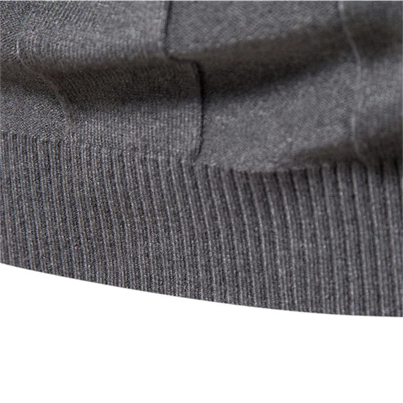 Suéter Masculino Dilam Marcanzzi MZ050: ideal para outono/inverno, mistura de lã e algodão pima, conforto e durabilidade, design casual e sofisticado.