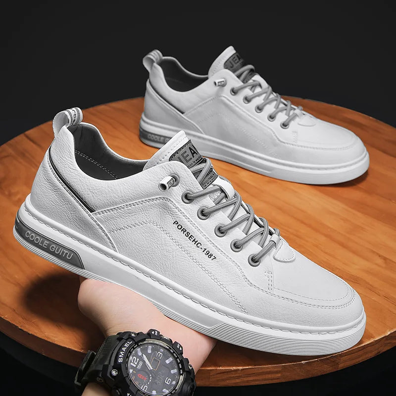 Tênis Masculino Marcanzzi MZ376 produzido em materiais premium, com palmilha em EVA, solado antiderrapante e design moderno para estilo e conforto diário.