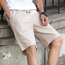 Bermuda Masculina Bryan Marcanzzi MZ956 em algodão premium, com caimento ajustado e cordão, ideal para conforto, praticidade e estilo no dia a dia.