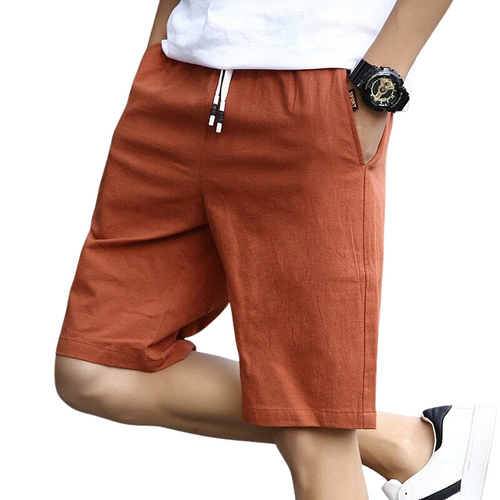 Bermuda Masculina Bryan Marcanzzi MZ956 em algodão premium, com caimento ajustado e cordão, ideal para conforto, praticidade e estilo no dia a dia.