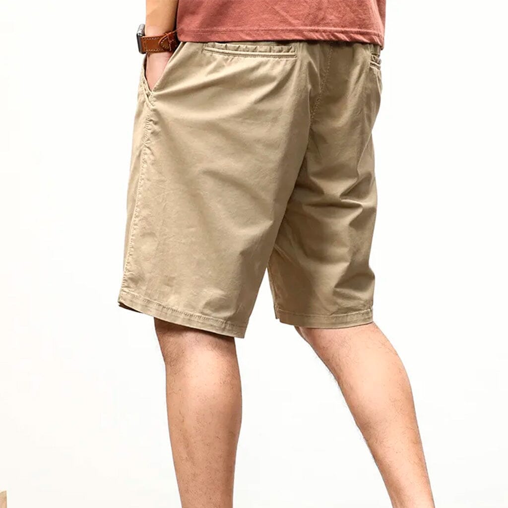 Bermuda Masculina Street Marcanzzi MZ949 em sarja premium com caimento ajustado e design moderno, perfeita para estilo urbano e conforto diário.