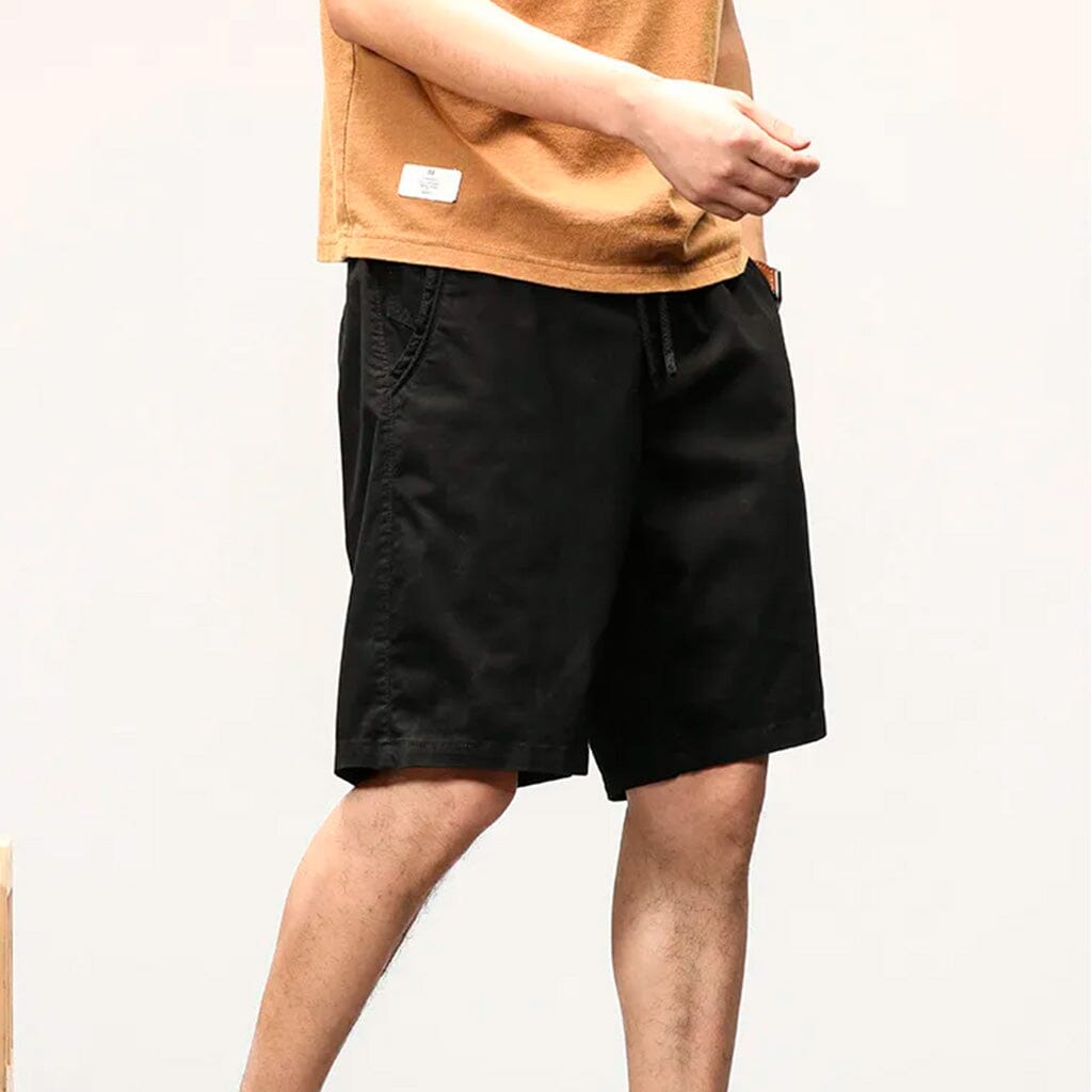 Bermuda Masculina Street Marcanzzi MZ949 em sarja premium com caimento ajustado e design moderno, perfeita para estilo urbano e conforto diário.