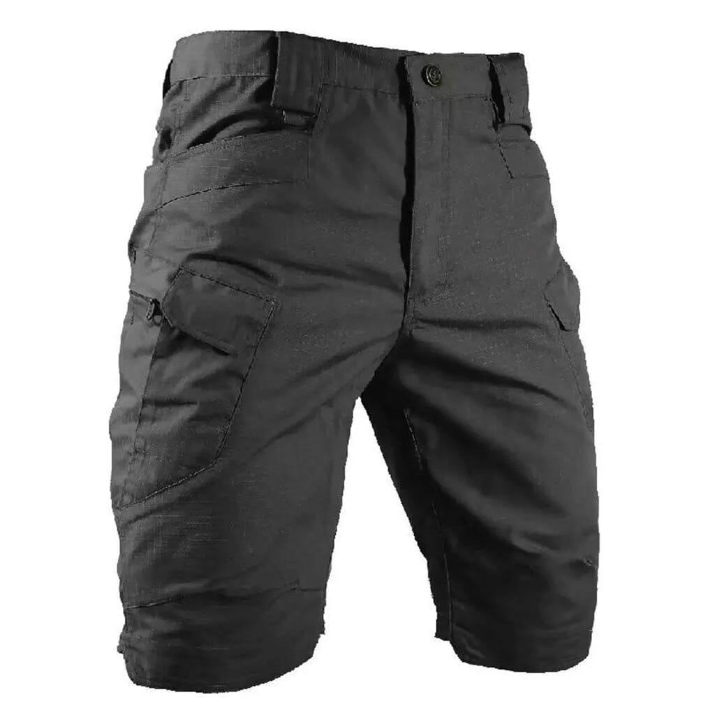 Bermuda Masculina Tática e Impermeável Marcanzzi MZ953 em brim resistente, caimento ajustado e bolsos funcionais, unindo estilo moderno e praticidade.