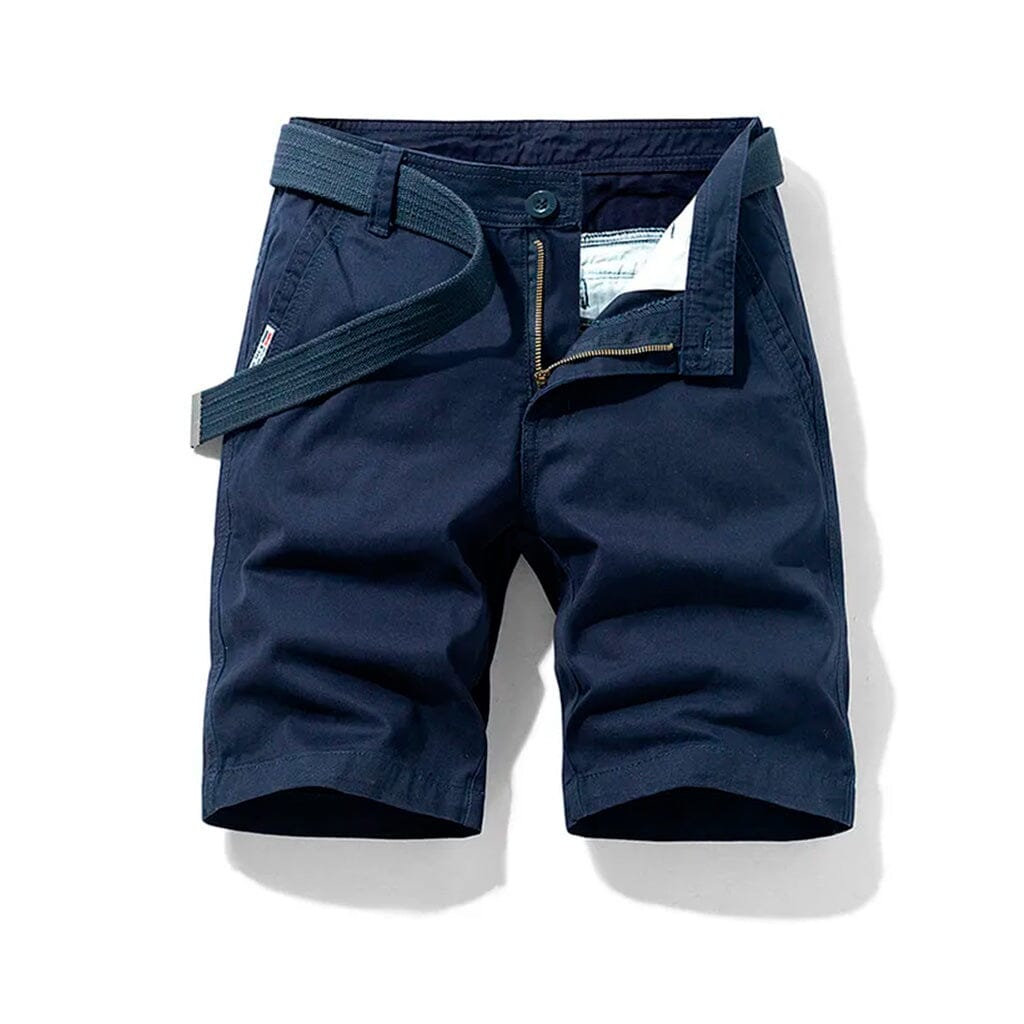 Bermuda Masculina Tradition Marcanzzi MZ945 em brim com caimento ajustado e acabamento reforçado, unindo conforto, elegância e versatilidade para o dia a dia.