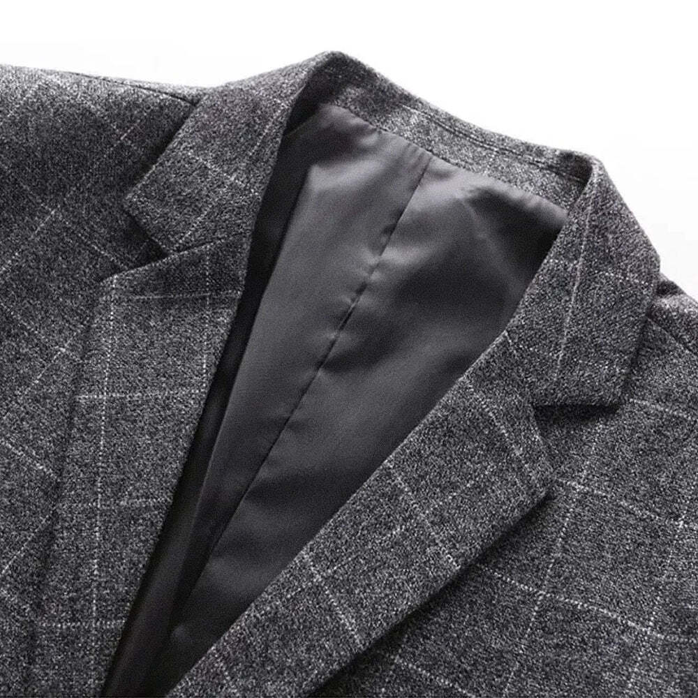 Blazer Masculino Esporte Fino Marcanzzi MZ056 com corte moderno, fechamento duplo, acabamento premium e visual elegante para ocasiões distintas