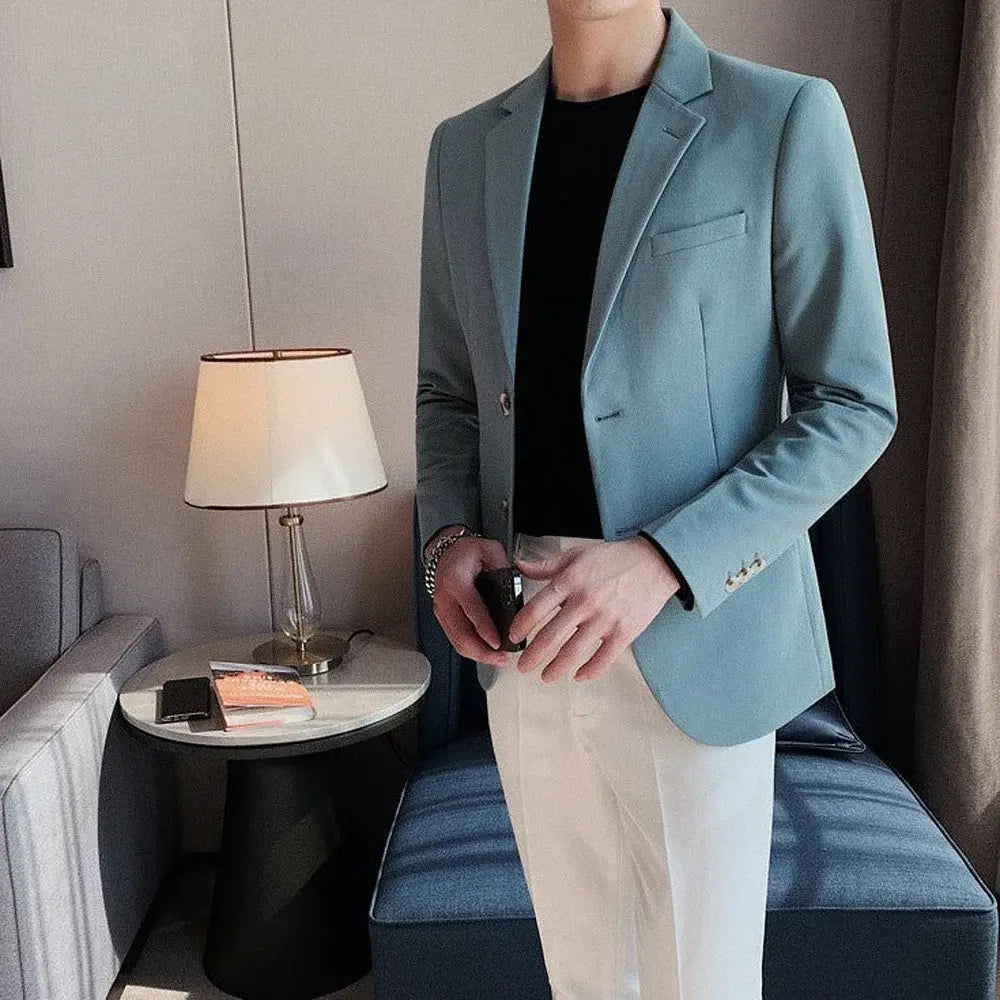 Blazer Masculino Esporte Fino Marcanzzi MZ058: sofisticação e conforto para eventos formais e casuais. Estilo moderno e cores impressionantes.