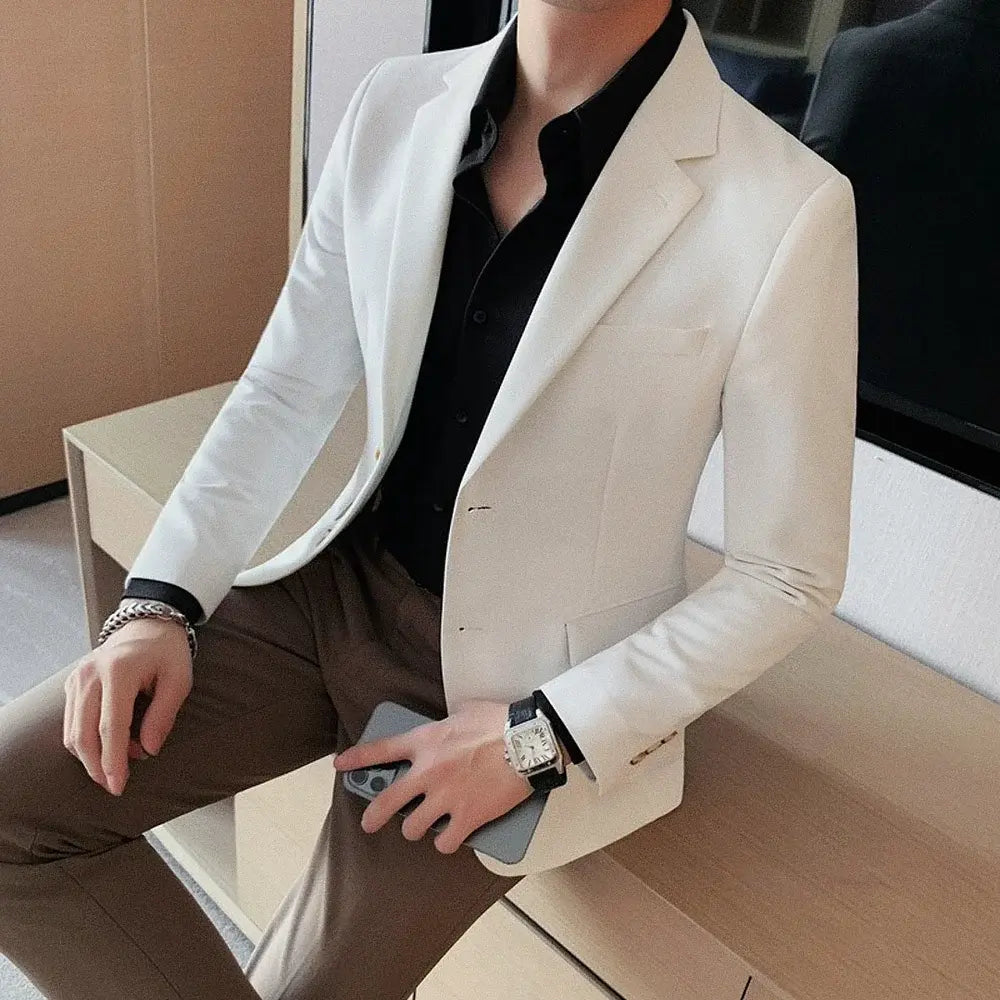 Blazer Masculino Esporte Fino Marcanzzi MZ058: sofisticação e conforto para eventos formais e casuais. Estilo moderno e cores impressionantes.