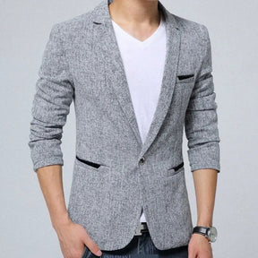 Blazer Masculino Madson Marcanzzi MZ057: versátil e elegante para ambientes profissionais e sociais, garantindo apresentação impecável e impressão duradoura.