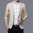 Blazer Masculino Marcanzzi Carlsen MZ054 com corte elegante e tecido durável. Versatilidade e estilo para o homem moderno em todas as situações.