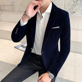 Blazer Masculino Marcanzzi Elegante MZ055 com materiais nobres e design refinado. Sofisticação e conforto para qualquer ocasião.