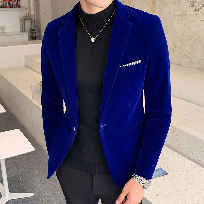 Blazer Masculino Marcanzzi Elegante MZ055 com materiais nobres e design refinado. Sofisticação e conforto para qualquer ocasião.