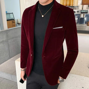 Blazer Masculino Marcanzzi Elegante MZ055 com materiais nobres e design refinado. Sofisticação e conforto para qualquer ocasião.