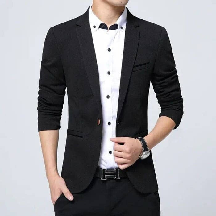 Blazer Masculino Marcanzzi Scobar MZ053 em materiais nobres com design elegante. Durabilidade e sofisticação para o homem moderno.