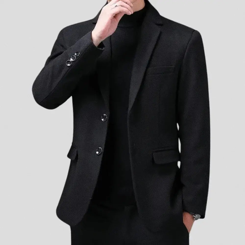 Blazer Masculino Slim Herrera Marcanzzi MZ061: ajuste impecável, visual moderno, materiais de alta qualidade, ideal para negócios e eventos sociais.