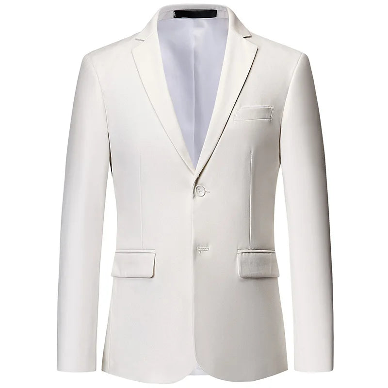 Blazer Masculino Slim Marcanzzi MZ052 em tecido nobre, modelagem ajustada e acabamento refinado, ideal para eventos formais.