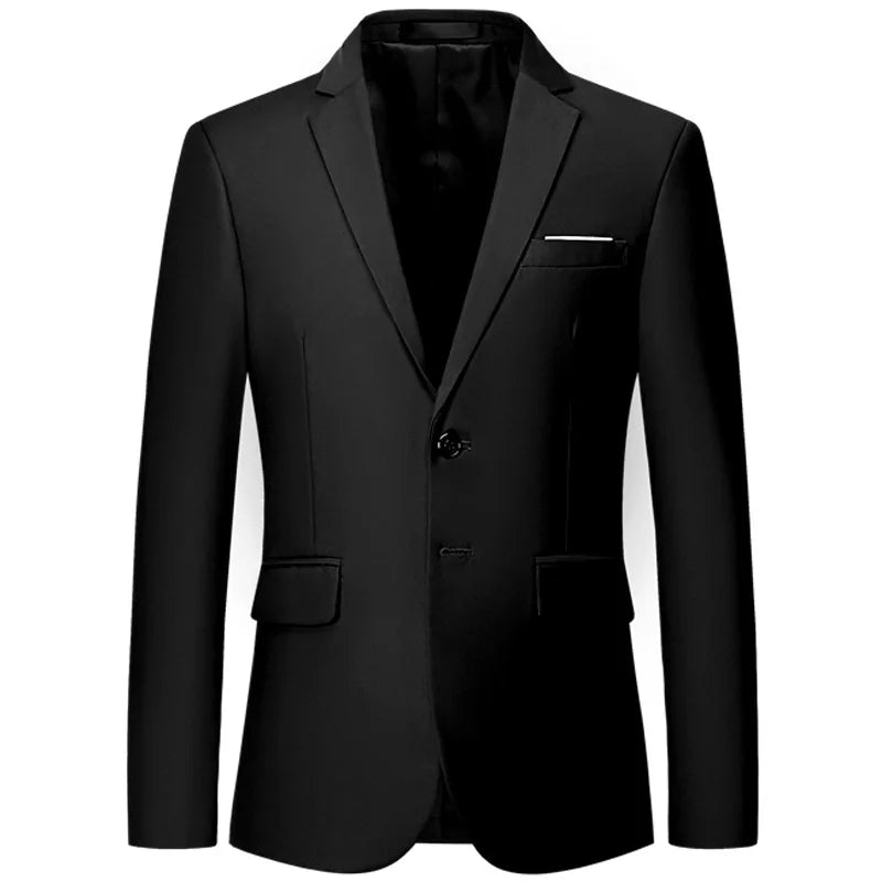Blazer Masculino Slim Marcanzzi MZ052 em tecido nobre, modelagem ajustada e acabamento refinado, ideal para eventos formais.
