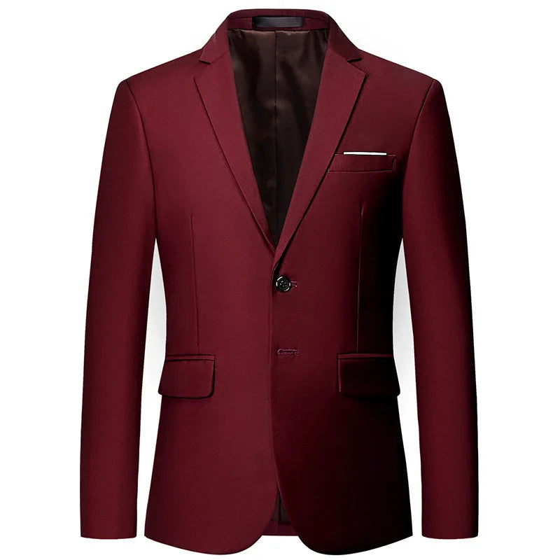 Blazer Masculino Slim Marcanzzi MZ052 em tecido nobre, modelagem ajustada e acabamento refinado, ideal para eventos formais.