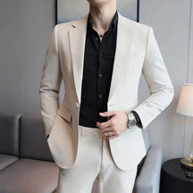 Blazer Masculino Vergast Marcanzzi MZ059 com tecido de caxemira, alfaiataria impecável e estilo marcante para eventos sofisticados.