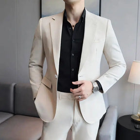 Blazer Masculino Vergast Marcanzzi MZ059 com tecido de caxemira, alfaiataria impecável e estilo marcante para eventos sofisticados.