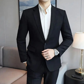 Blazer Masculino Vergast Marcanzzi MZ059 com tecido de caxemira, alfaiataria impecável e estilo marcante para eventos sofisticados.