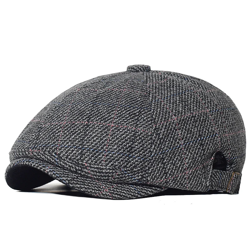 Boina Masculina Beret Vintage Marcanzzi MZ276 em poliéster premium, conforto prolongado, design clássico e estilo versátil em cores modernas.