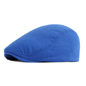 Boina Masculina Retrô Marcanzzi MZ263 em algodão premium, visual italiano refinado, perfeita para looks casuais e elegantes.