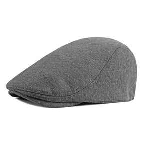 Boina Masculina Retrô Marcanzzi MZ263 em algodão premium, visual italiano refinado, perfeita para looks casuais e elegantes.