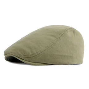 Boina Masculina Retrô Marcanzzi MZ263 em algodão premium, visual italiano refinado, perfeita para looks casuais e elegantes.